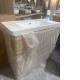 900mmx460mm Floor Standing MDF Vanity Single Polymarble Basin
